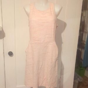 LOFT Orange Pink Sundress
